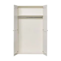 Sipke Kledingkast Grenen Wit 110cm