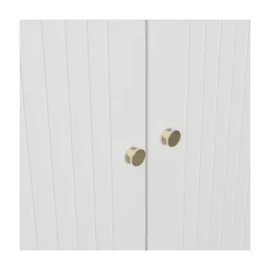 Sipke Kledingkast Grenen Wit 110cm