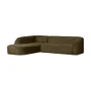 Sloping Hoekbank Links Structure Velvet Bonsai