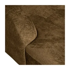 Sloping Hoekbank Links Structure Velvet Brass