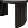 Sofia Salontafel organisch Walnoot 85cm