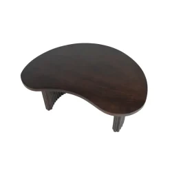 Sofia Salontafel organisch Walnoot 85cm