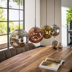 Solaro 4-lichts Hanglamp industrieel