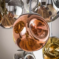 Solaro 7-lichts Hanglamp industrieel