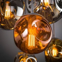 Solaro 7-lichts Hanglamp industrieel