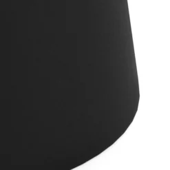 Solvani Salontafel laag Rond Keramiek Zwart-Wit 70cm
