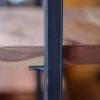 Sonic houten nachtkastje hoog met plank naturel