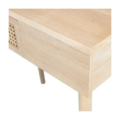 Soof Kaptafel Hout Naturel 70cm