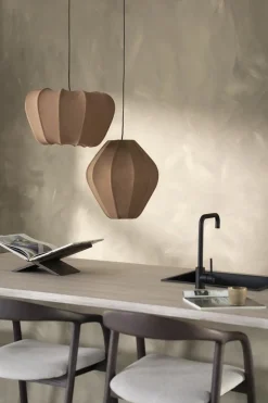 Sora 1-lichts Hanglamp Small Bruin