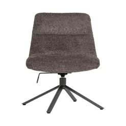 Soren Draaifauteuil Verstelbaar Wollig Bruin