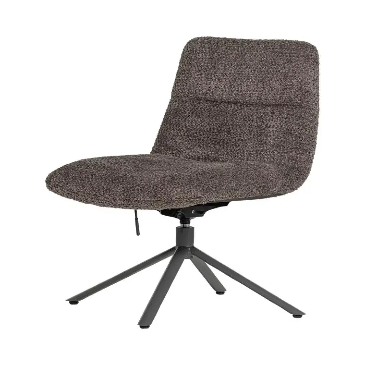 Soren Draaifauteuil Verstelbaar Wollig Bruin