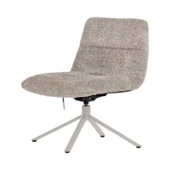 Soren Draaifauteuil Verstelbaar Wollig Grijs
