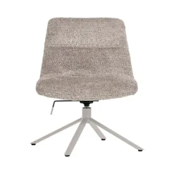 Soren Draaifauteuil Verstelbaar Wollig Grijs