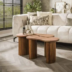Sorrento Salontafel set van 2 Acaciahout