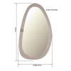 Spiegel Lucien 70 cm Zand
