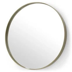 Spiegel Oder goud 60cm rond
