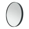 Spiegel Oder 2 zwart 90cm rond