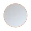 Spiegel Oliva Naturel rond Eikenhout 110cm