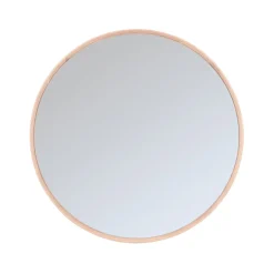 Spiegel Oliva Naturel rond Eikenhout 110cm