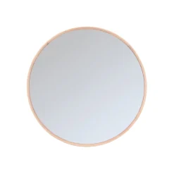 Spiegel Oliva Naturel rond Eikenhout 90cm