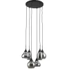 Spix Hanglamp 6-lichts smoke glas