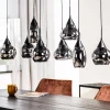 Spix Hanglamp 8-lichts smoke glas