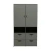 Stage Kledingkast Grenen Soap 103cm