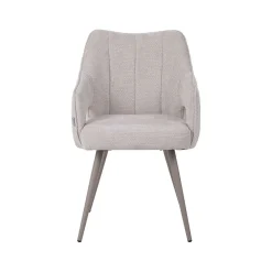 Stan Eetkamerstoel Naturel met taupe poot