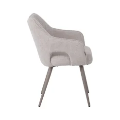 Stan Eetkamerstoel Naturel met taupe poot