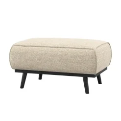 Statement Hocker Beige Melange 80cm