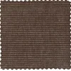Statement Hoekbank Links Ribstof Taupe