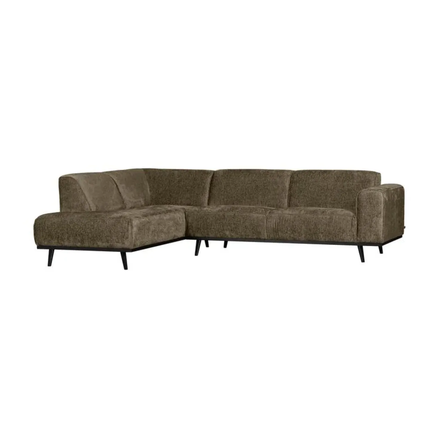 Statement Hoekbank Links Structure Velvet Bonsai