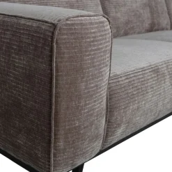 Statement Hoekbank Rechts Ribstof Taupe