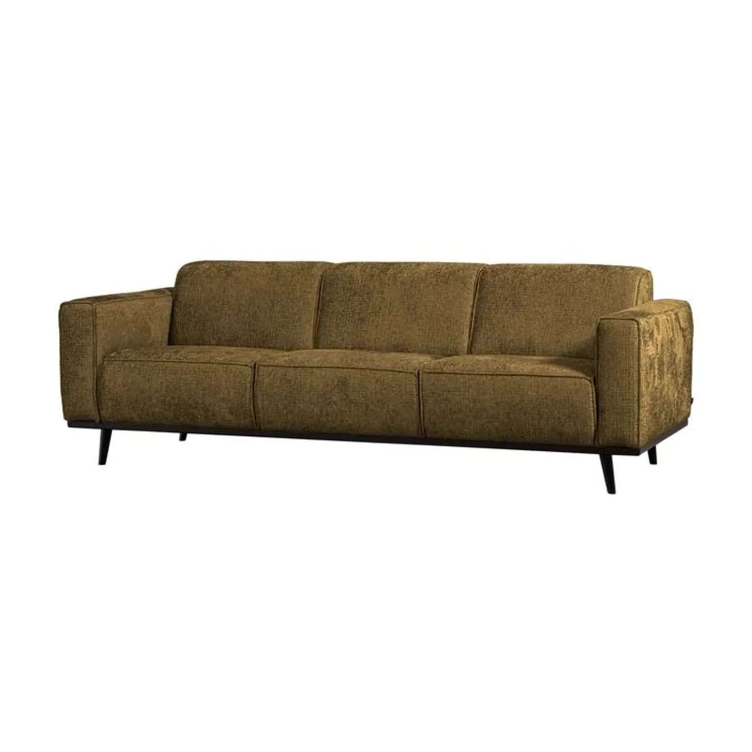 Statement 3-Zits Bank Structure Velvet Brass 230cm