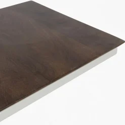 Stella Bijzettafel vierkant Walnoot 40cm