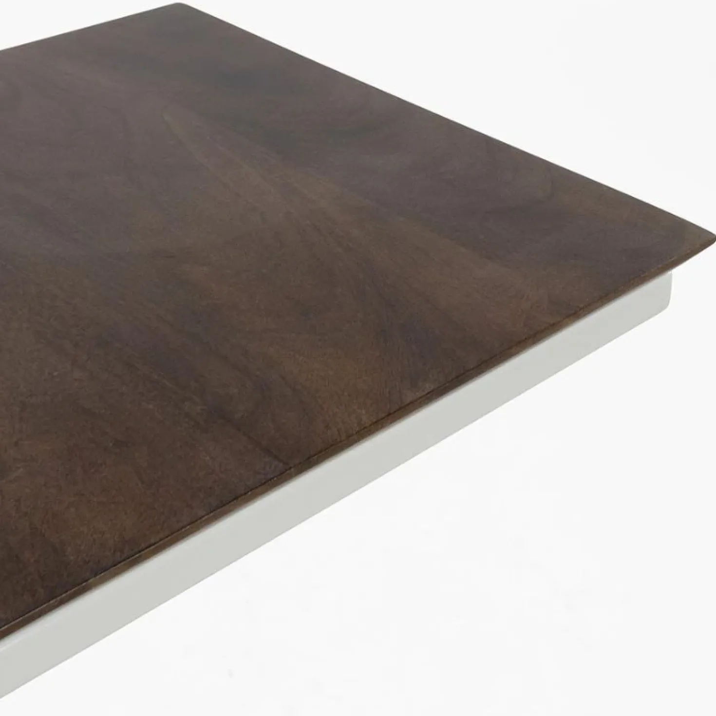 Stella Bijzettafel vierkant Walnoot 40cm