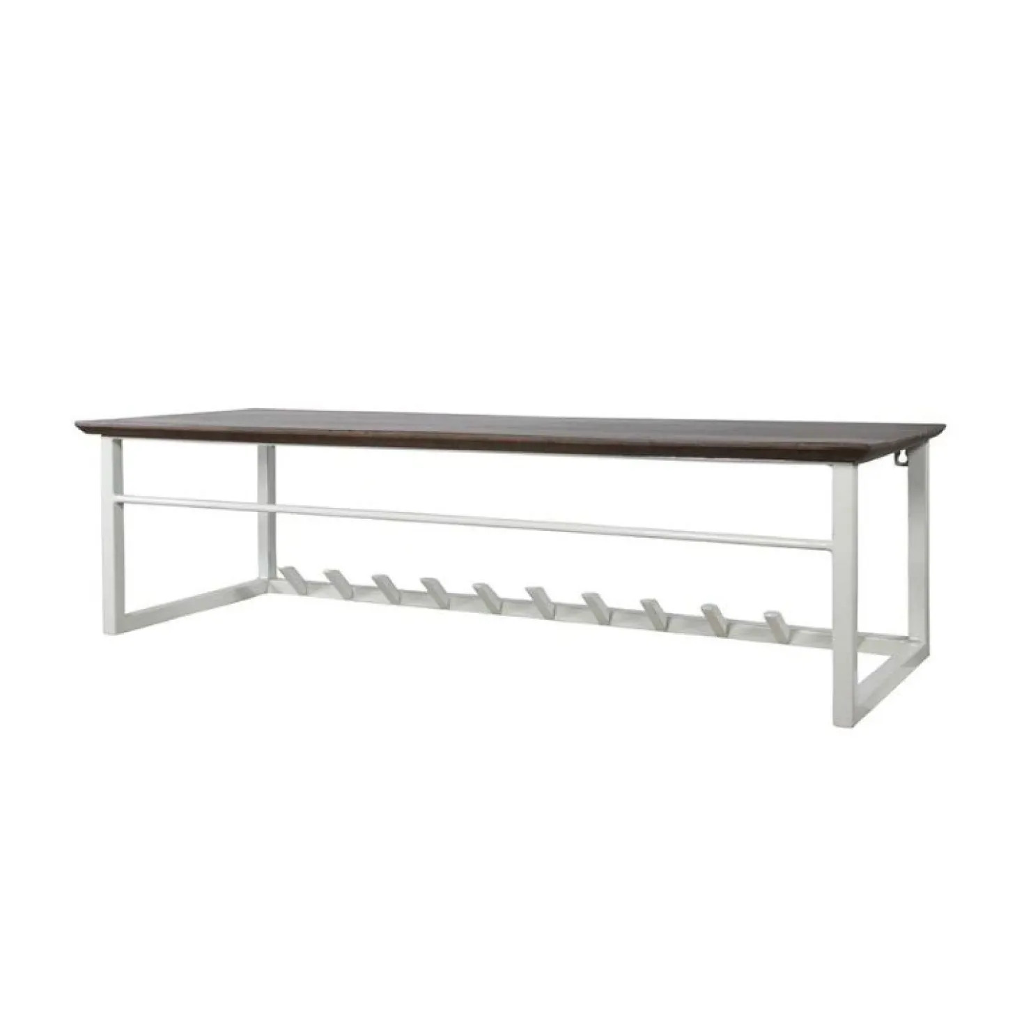Stella Kapstok 11 haaks met hoedenplank 100cm