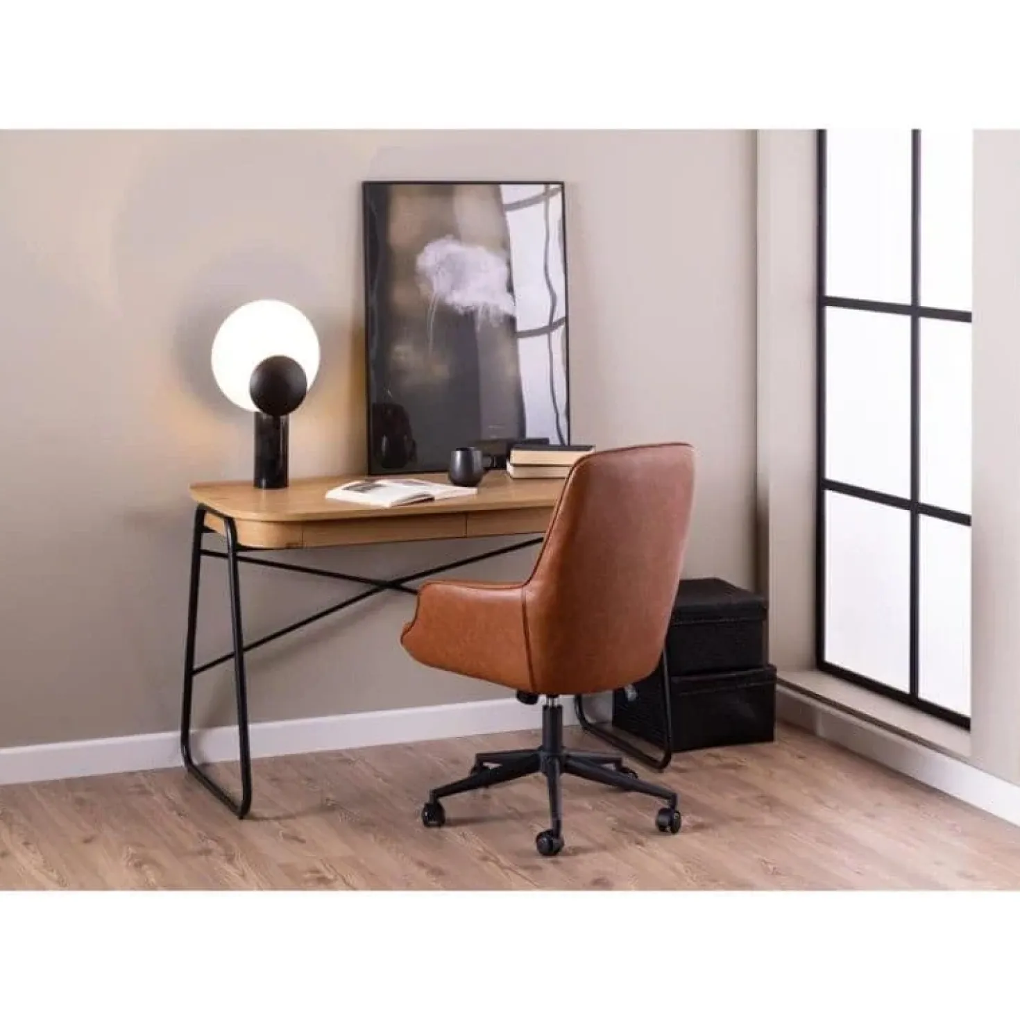 Stellan Bureau Naturel 120cm