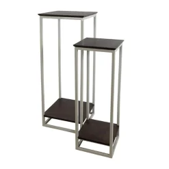 Stella Plantentafel set van 2 Walnoot