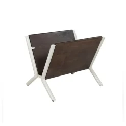 Stella Tijdschriftenhouder Walnoot 45cm