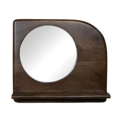 Stella Wandrek met spiegel Walnoot 45cm
