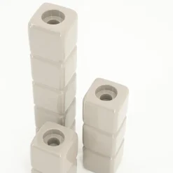 Steve Kaarshouder set van 3 Taupe