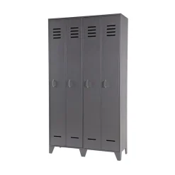 Stijn Lockerkast 2-Deurs Steel Grey 103cm