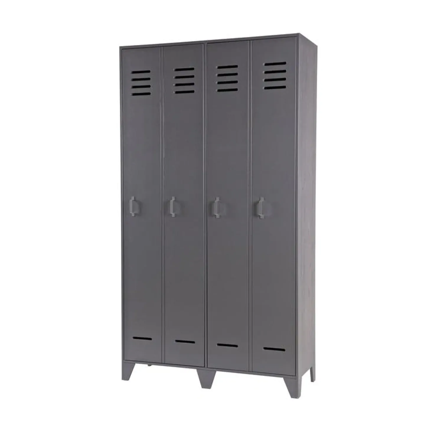 Stijn Lockerkast 2-Deurs Steel Grey 103cm