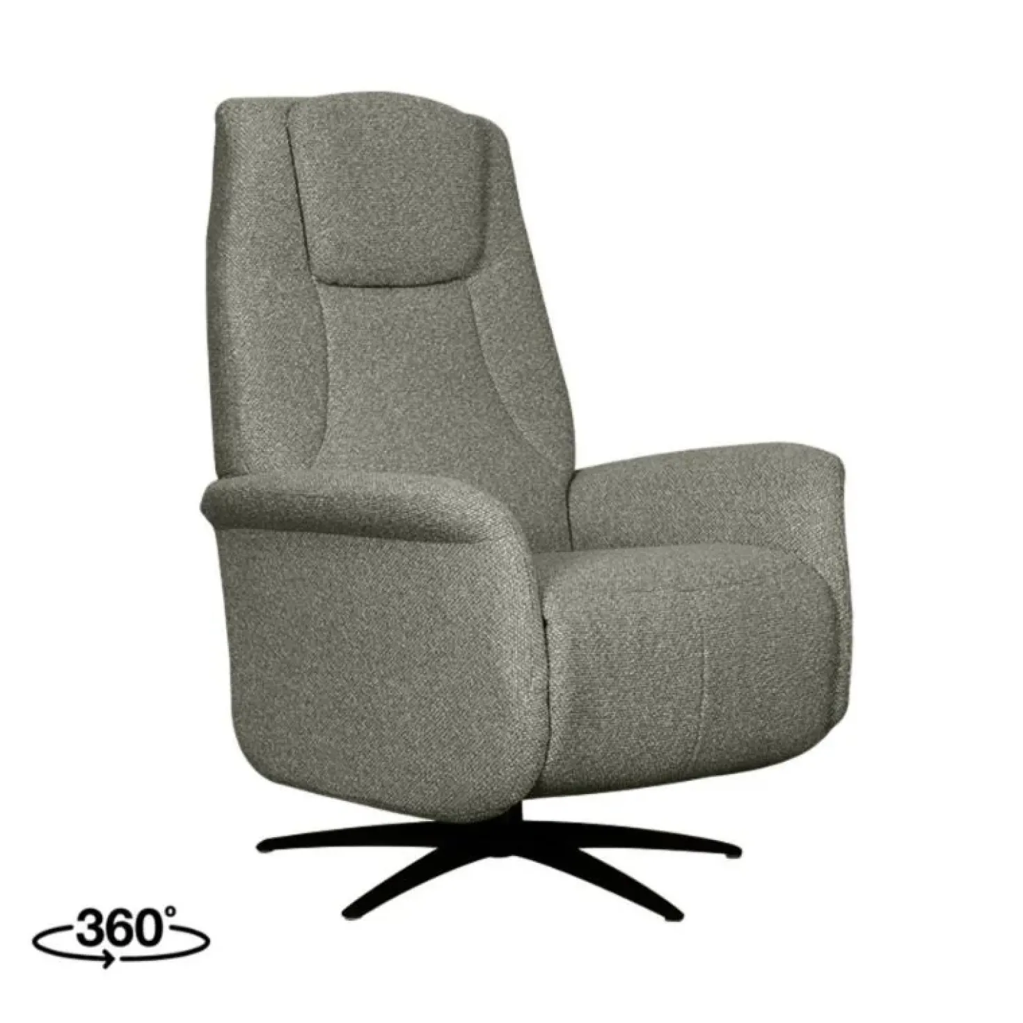 Stockholm Fauteuil Mushroom Boucle Elektrisch