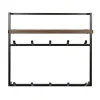 Stockton Kapstok hoog 12 haken Bruin 85cm