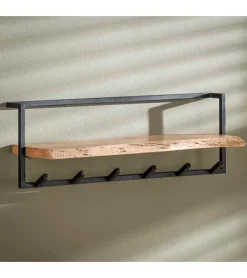 Stockton kapstok met hoedenplank 6 haken