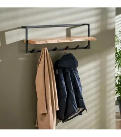 Stockton kapstok met hoedenplank 6 haken