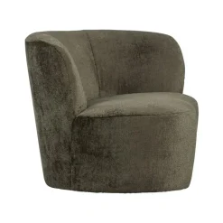 Stone Bankje Rechts Warm Groen 112cm