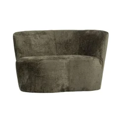 Stone Bankje Rechts Warm Groen 112cm